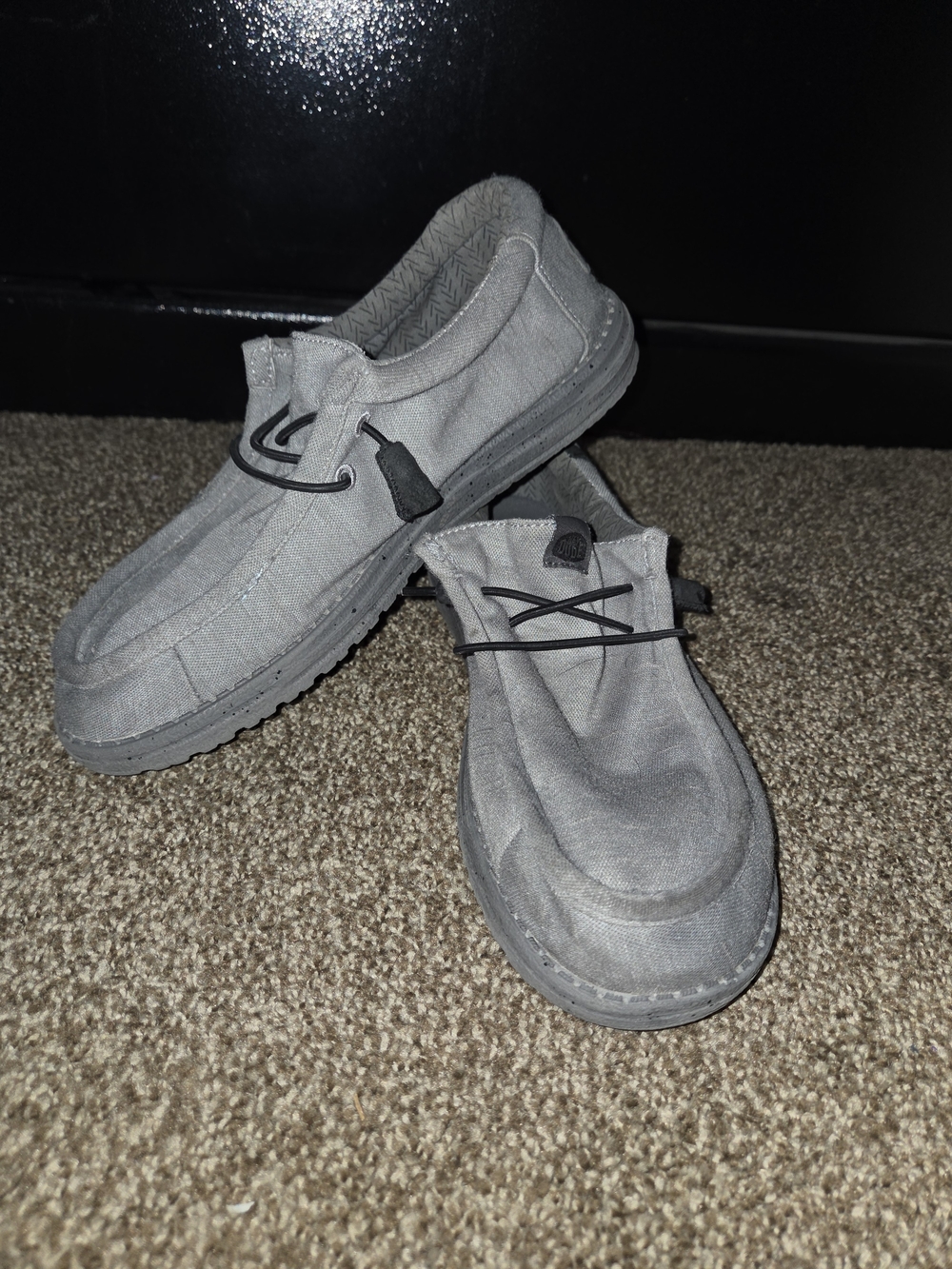 Men's Casual Grey Hey Dude Shoes